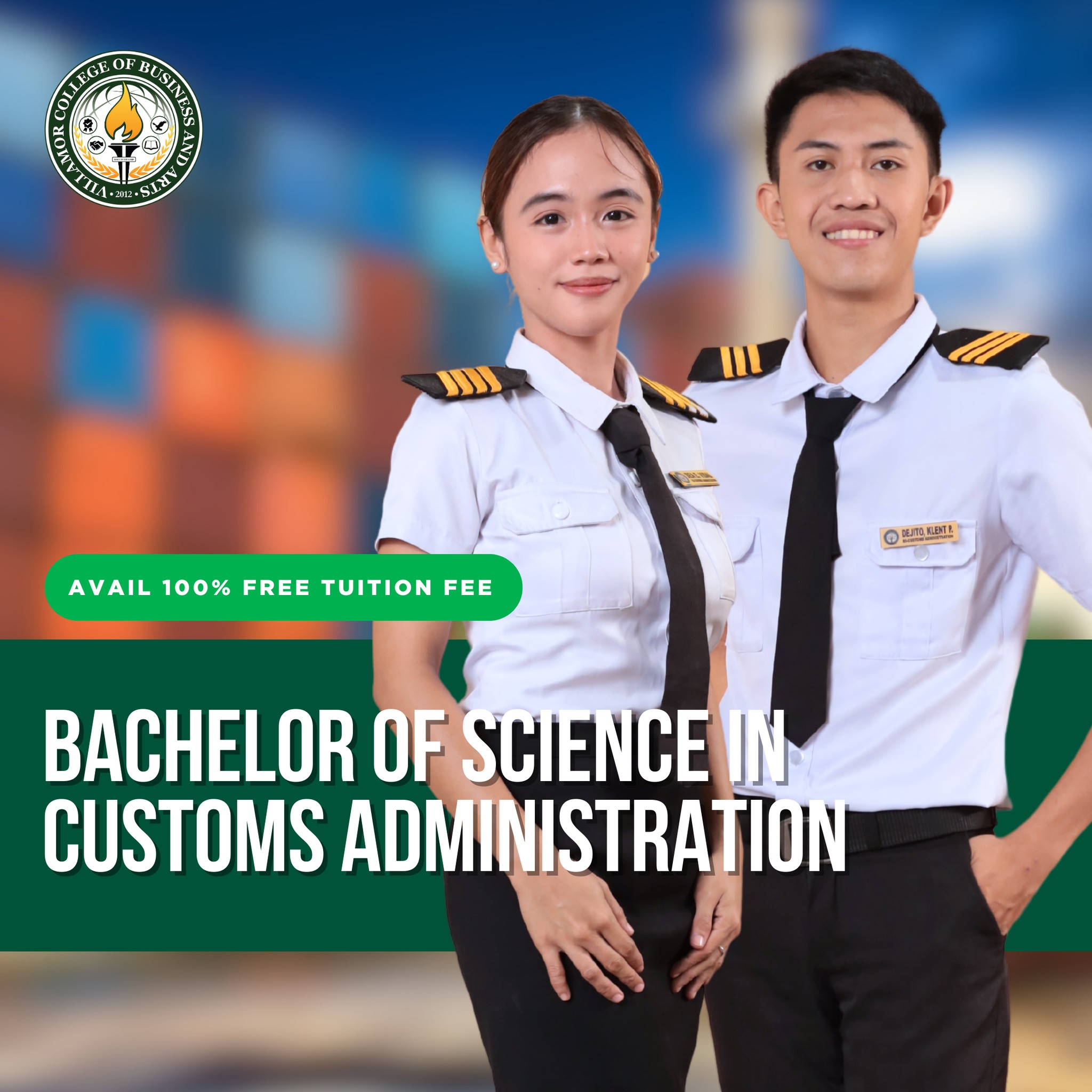 Bachelor of Science in Customs Administration